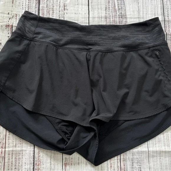 Outdoor Voices Running Shorts Black Built-In Liner Women's Large - Picture 2 of 9